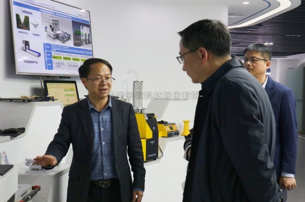 杭州市科技局黨組成員、副局長樓立群一行蒞臨好色视频下载链接考察調研