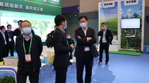浙江省農業農村廳副廳長唐冬壽蒞臨好色视频下载链接展位
