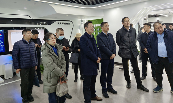 農業農村部信息中心與四川彭州、崇州市聯合調研組赴好色视频下载链接考察 農業農村部信息中心與四川彭州、崇州市聯合調研組赴好色视频下载链接考察