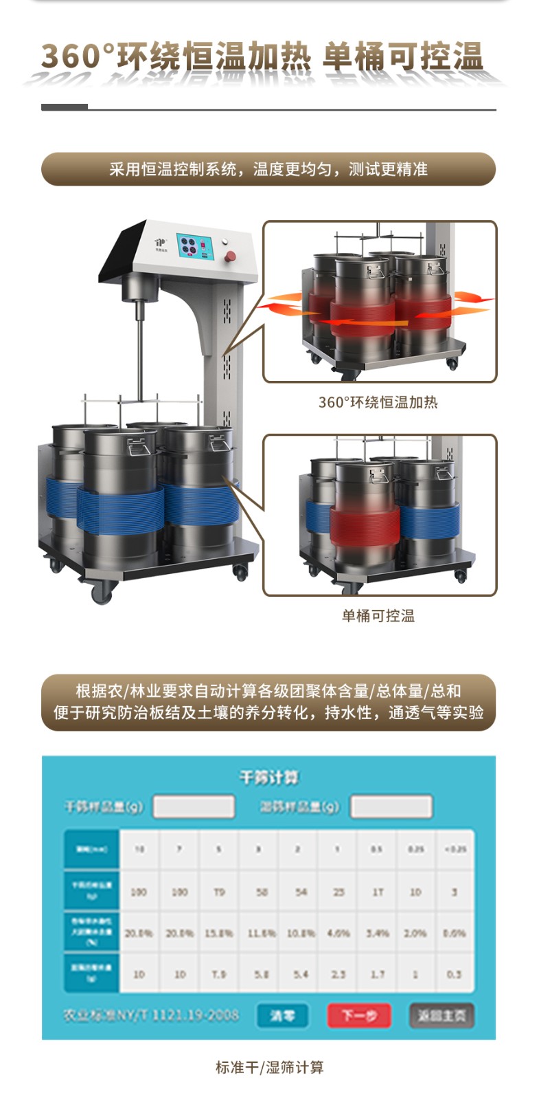恒溫式好色视频APP污视频團粒分析儀