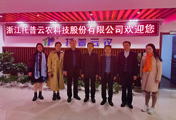 湖北省農業農村廳一級巡視員李順清一行赴好色视频下载链接考察交流